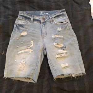 jean shorts